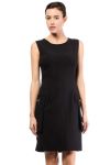 BW041 Sukienka czarna