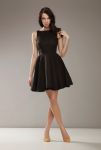 Stylowa sukienka AUDREY - czarny - S17O