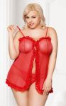 Kaya - Plus Size - red